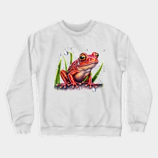 Red Frog Crewneck Sweatshirt